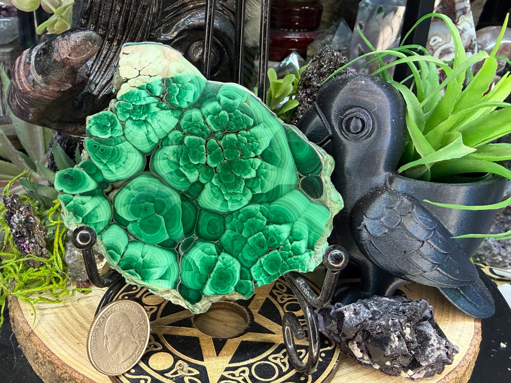 Malachite & Chrysocolla Slab