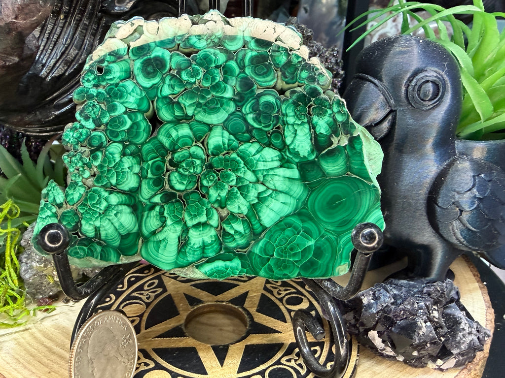 Malachite & Chrysocolla Slab