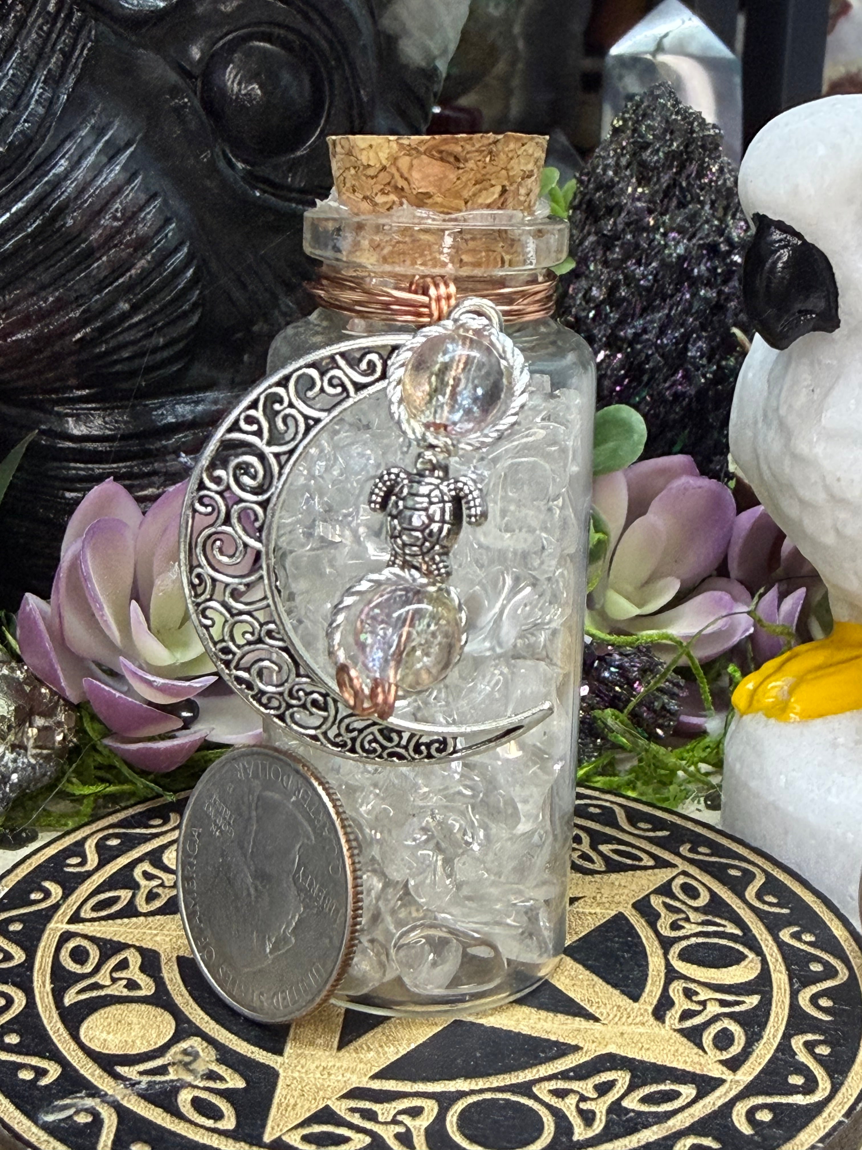 Clear Quartz Intension Jar