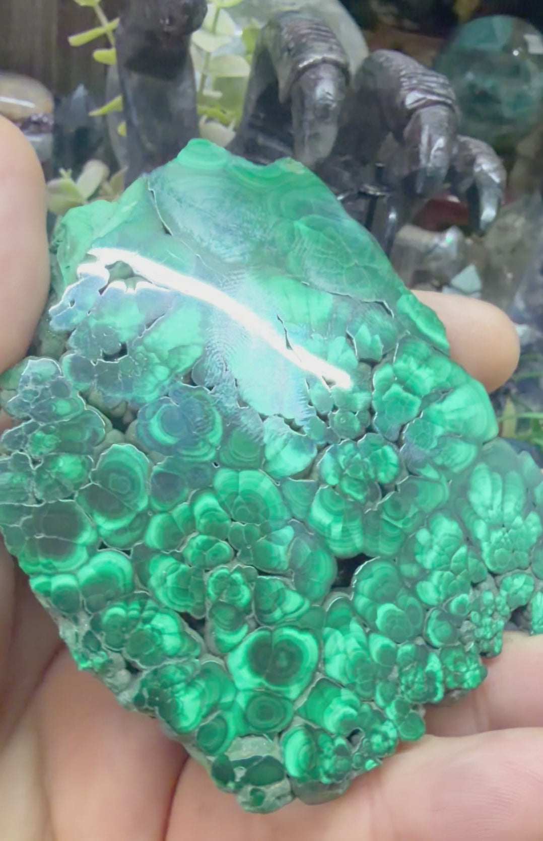 Malachite & Chrysocolla Slab